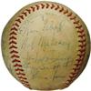 Image 1 : 1951 St. Louis Browns Team Signed Baseball. Des