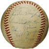 Image 3 : 1951 St. Louis Browns Team Signed Baseball. Des