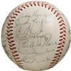 Image 3 : 1955 Brooklyn Dodgers Team Signed Baseball. Exc