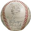 Image 4 : 1955 Brooklyn Dodgers Team Signed Baseball. Exc