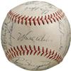 Image 5 : 1955 Brooklyn Dodgers Team Signed Baseball. Exc