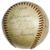 Image 2 : 1956 New York Yankees Team Signed Baseball. One