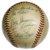 Image 3 : 1956 New York Yankees Team Signed Baseball. One