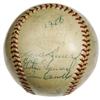 Image 5 : 1956 New York Yankees Team Signed Baseball. One