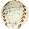 Image 1 : 1960 American League All-Star Team Signed Baseba