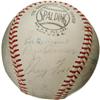 Image 2 : 1960's Old Timers Day Multi-Signed Baseball with