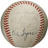 Image 3 : 1960's Old Timers Day Multi-Signed Baseball with
