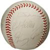 Image 4 : 1960's Old Timers Day Multi-Signed Baseball with