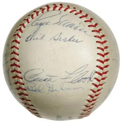 Baseball 0 Autographed Baseballs Authenticated