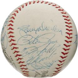 1969 National League All-Star Team Signed Baseba