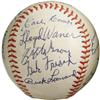 Image 1 : 1972 Hall of Famers Multi-Signed Baseball. Birt