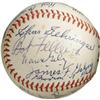 Image 4 : 1972 Hall of Famers Multi-Signed Baseball. Birt