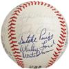 Image 1 : 1974 Hall of Famers Multi-Signed Baseball. Memo