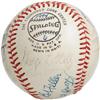 Image 4 : 1974 Hall of Famers Multi-Signed Baseball. Memo