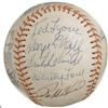 Image 1 : 1975 Hall of Fame Induction Multi-Signed Basebal