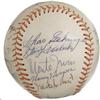 Image 3 : 1975 Hall of Fame Induction Multi-Signed Basebal