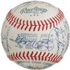 Image 2 : 1980's New York Yankees Old Timers Signed Baseba