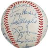 Image 3 : 1980's New York Yankees Old Timers Signed Baseba