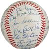 Image 4 : 1980's New York Yankees Old Timers Signed Baseba
