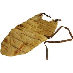 Circa 1890 Quilted Catcher's Vest. Tough early