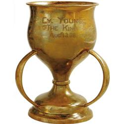 1908 "Cy Young Day" Loving Cup Presented to Cy Y