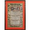 Image 2 : 1914 St. Louis Baseball Schedules Sign. Magnifi