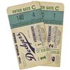 Image 2 : 1956 World Series Ticket Stubs Complete Run of 7