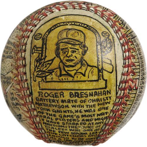 Sosnak Folk Art Baseball, Roger Bresnahan