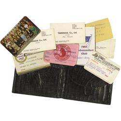 1960's Joe DiMaggio Personally Owned Wallet with