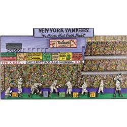 Yankee Stadium Original Artwork by Glaubach.