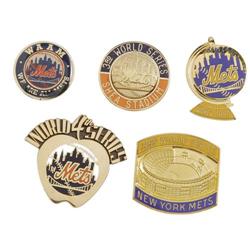 1969-2000 World Series Press Pins Lot of 5 (New