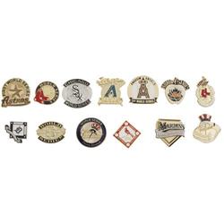 2000-06 World Series Press Pins Lot of 13. Our