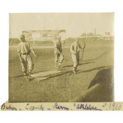 1910 Frank "Home Run" Baker Photographic Snapsho