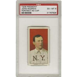 1909-11 T206 John McGraw Portrait No Cap PSA EX-