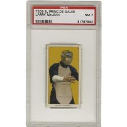 1909-11 T206 Larry McLean PSA NM 7. A wonderful