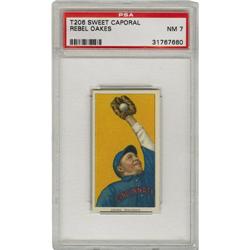 1909-11 T206 Rebel Oakes PSA NM 7.