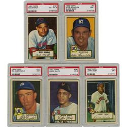 1952 Topps Baseball Near Complete Set (399/407).