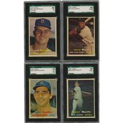 1957 Topps Baseball Complete Set (407). 1 Willia
