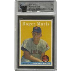 1958 Topps Roger Maris #47 GAI Gem Mint 9.5. Fr