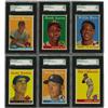 Image 1 : 1958 Topps Baseball Near Complete Set (492/494).
