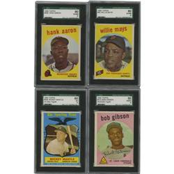 1959 Topps Baseball Near Complete Set (548/572).