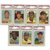 Image 1 : 1961 Topps Baseball PSA Mint 9 Lot of 7. Except