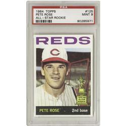 1964 Topps Pete Rose All-Star Rookie #125 PSA Mi
