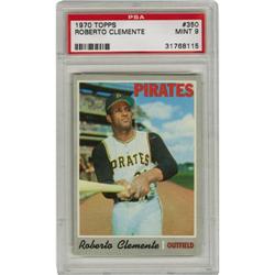 1970 Topps Roberto Clemente #350 PSA Mint 9.