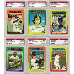 1975 Topps Baseball Complete Set (660. A total o