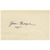 Image 1 : 1951 Jim Thorpe Signed Index Card. Widely consi
