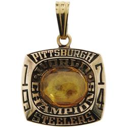 1974 Pittsburgh Steelers World Championship Pend