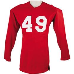 Early 1950's Tom Landry Game Worn Jersey. It's