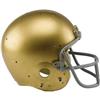 Image 2 : 1977 Notre Dame Game Worn Helmet. Golden "Ridde