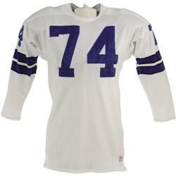 Early 1970's Bob Lilly Game Worn Jersey. This n